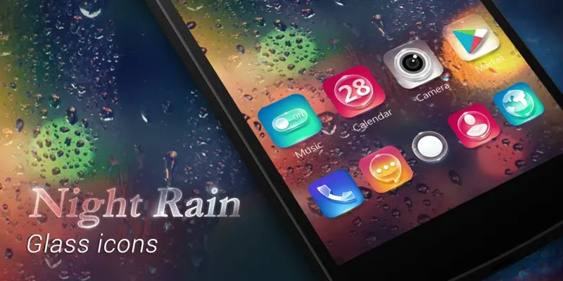 Night Rain android App screenshot 0