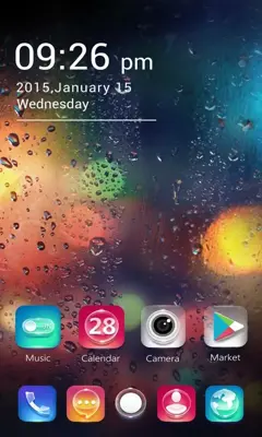 Night Rain android App screenshot 2